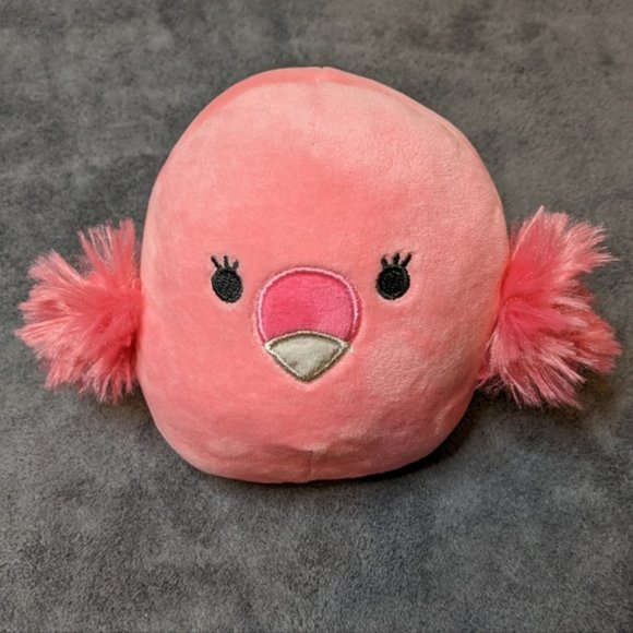 3 Squishmallows Lena the Guava 11" - Charlotte the Cat 5" Cookie the Flamingo 5" - Picture 10 of 11